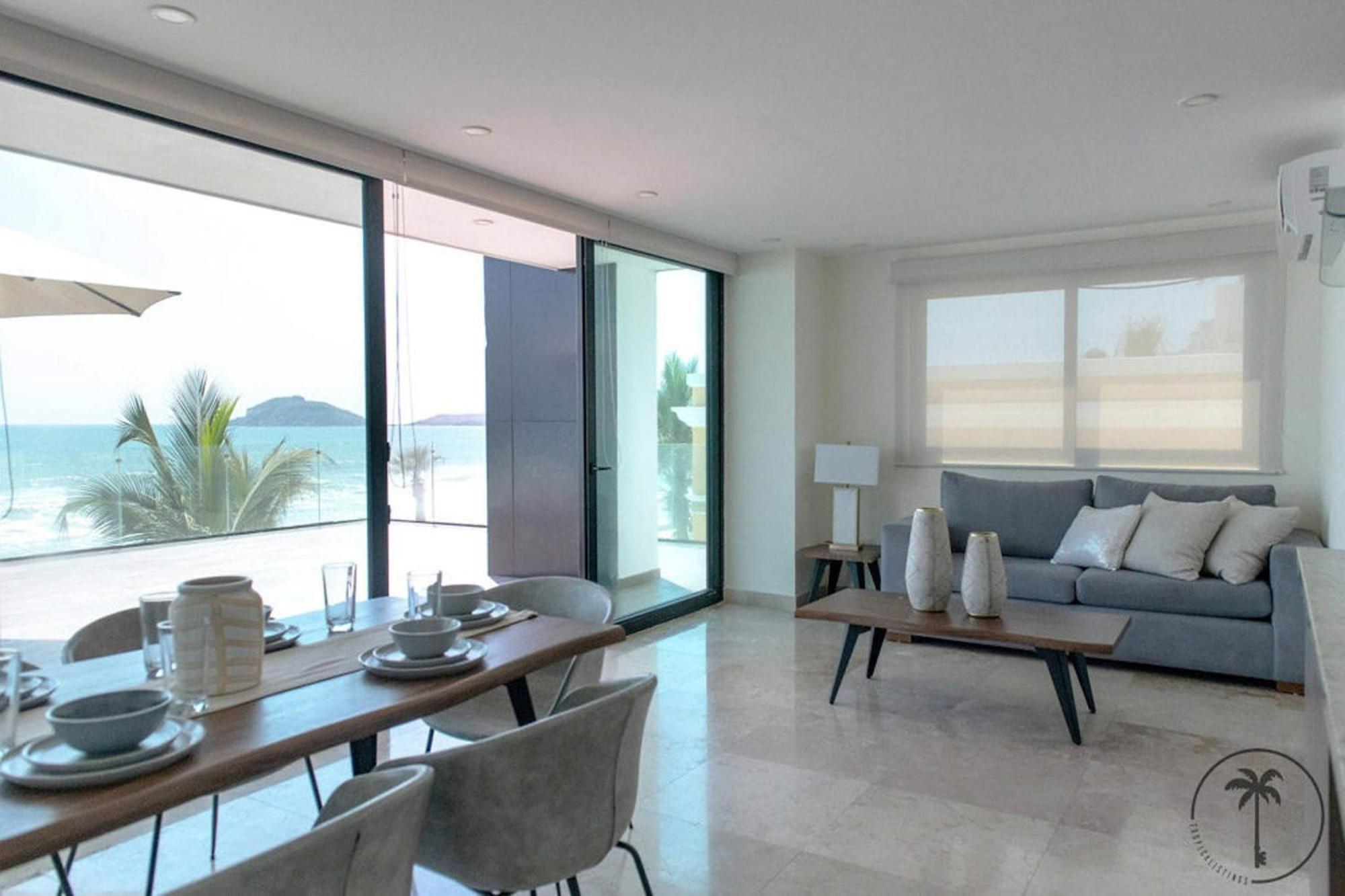 Terraza Con Vista Al Mar Y A Atardeceres Apartment มาซาตลัน ภายนอก รูปภาพ