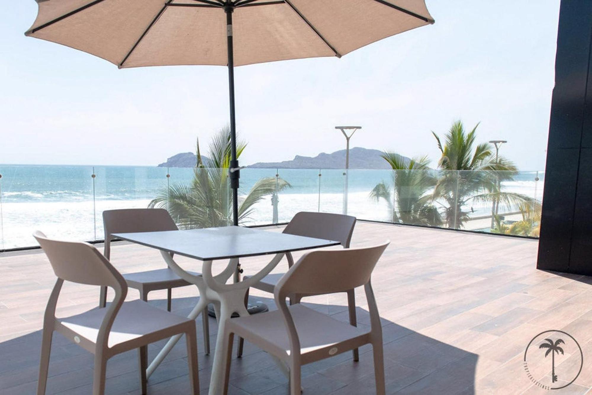 Terraza Con Vista Al Mar Y A Atardeceres Apartment มาซาตลัน ภายนอก รูปภาพ