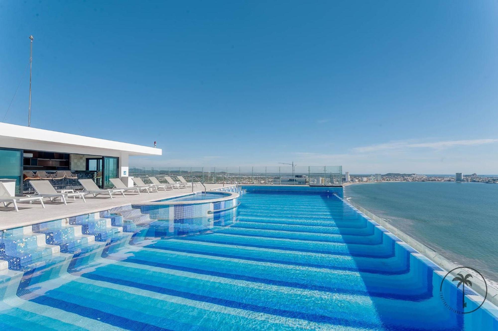 Terraza Con Vista Al Mar Y A Atardeceres Apartment มาซาตลัน ภายนอก รูปภาพ