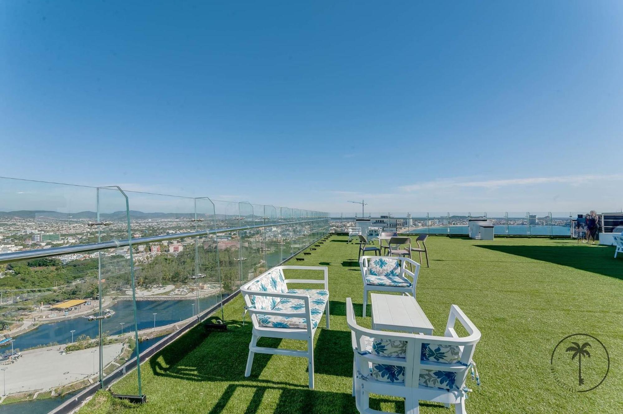 Terraza Con Vista Al Mar Y A Atardeceres Apartment มาซาตลัน ภายนอก รูปภาพ